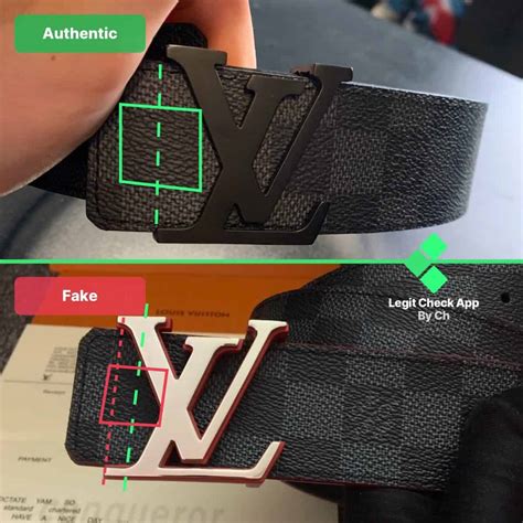 louis vuitton straps real vs fake|real louis vuitton belts.